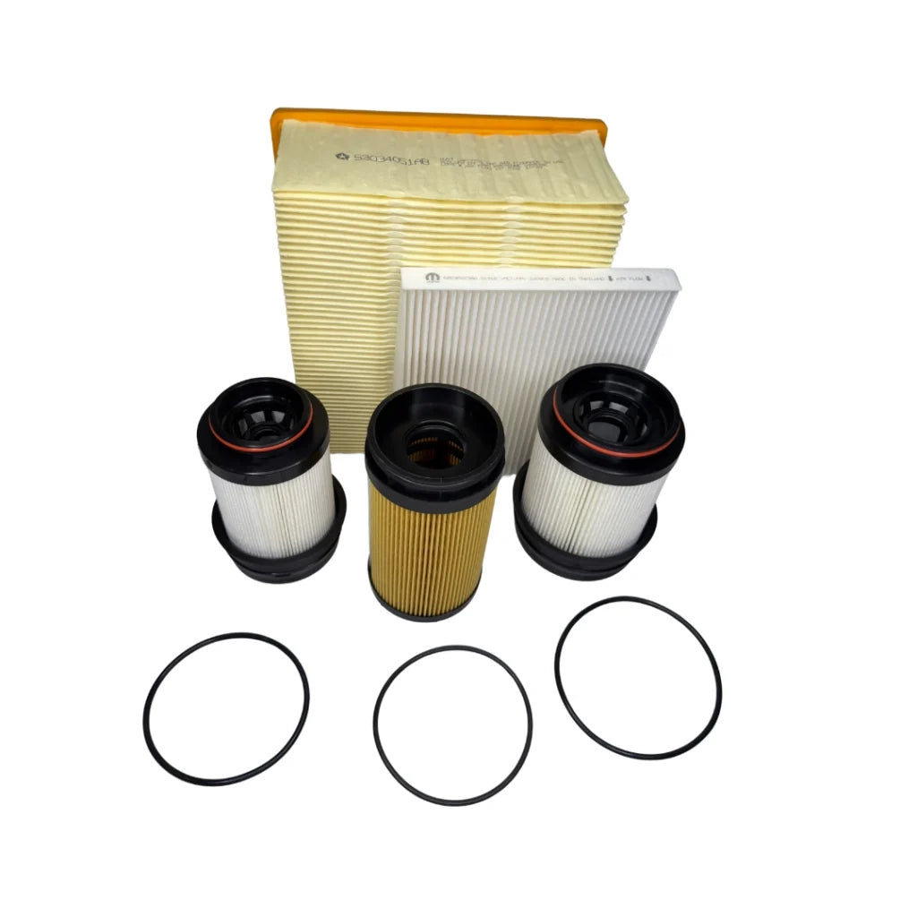 Mopar Complete Diesel Filter Service Kit for 2025–2026 Ram 6.7L Cummins | Oil, Dual Fuel, Engine Air & Cabin Filters