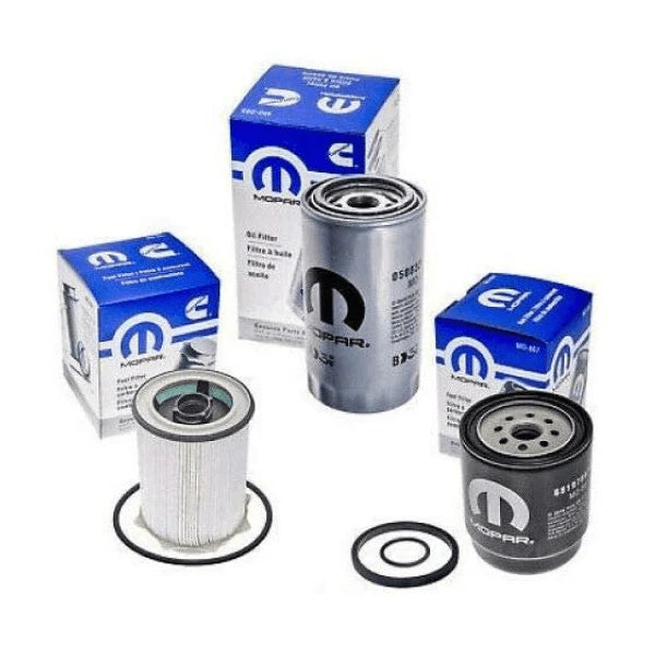 Mopar 2013 to 2018 Dodge Ram 6.7L Cummins Oil Fuel Filter Service Kit